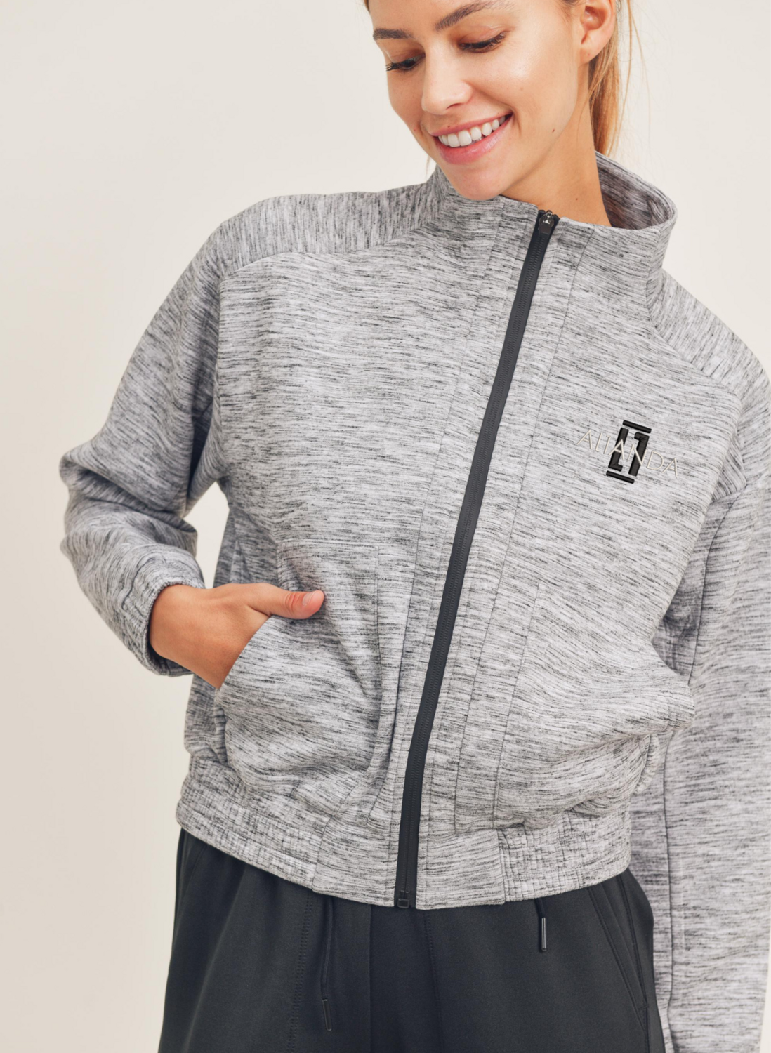 Womens Active Zip-Up Jacket