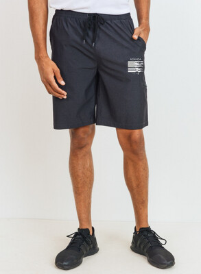 Mens Active Nylon-Blend Shorts