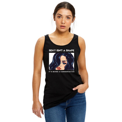 Womens Tank Sexy Conservative