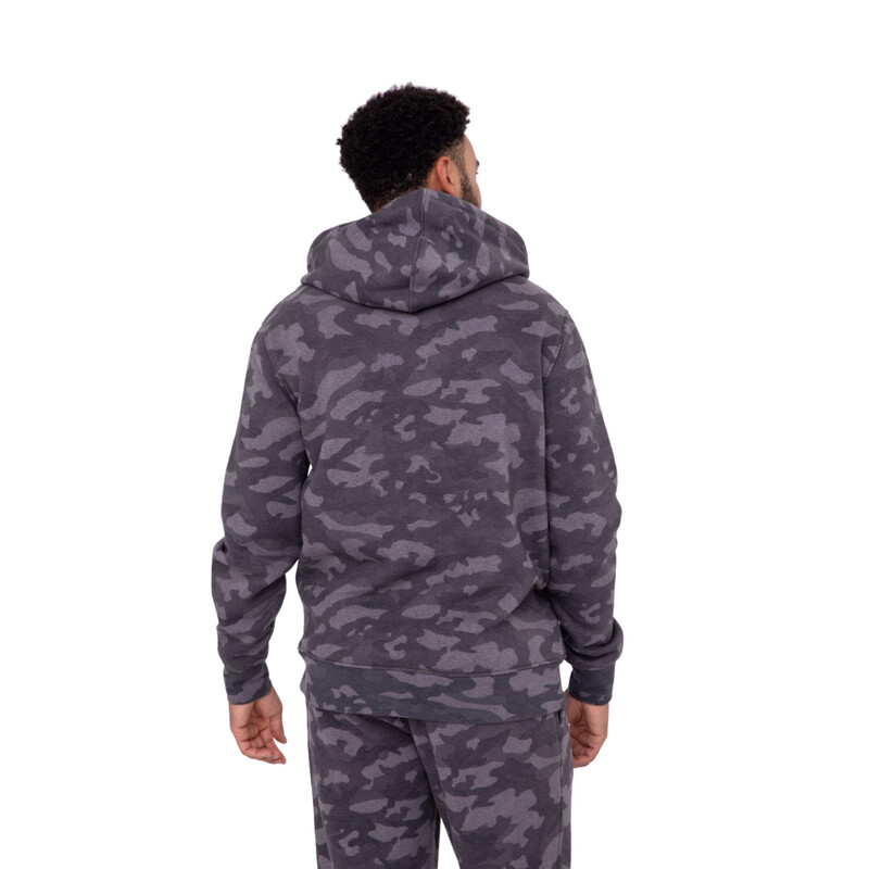 Camo Flag Sleeve Hoodie