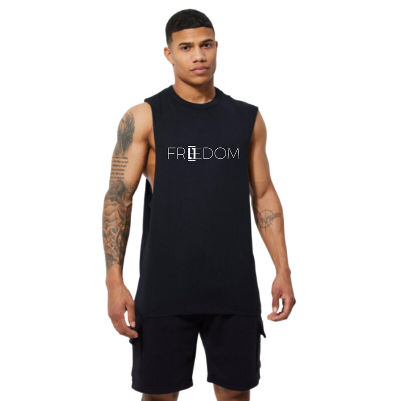 Mens Freedom Drop Armhole Tank