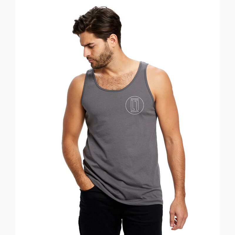 Mens Tank Circle Logo