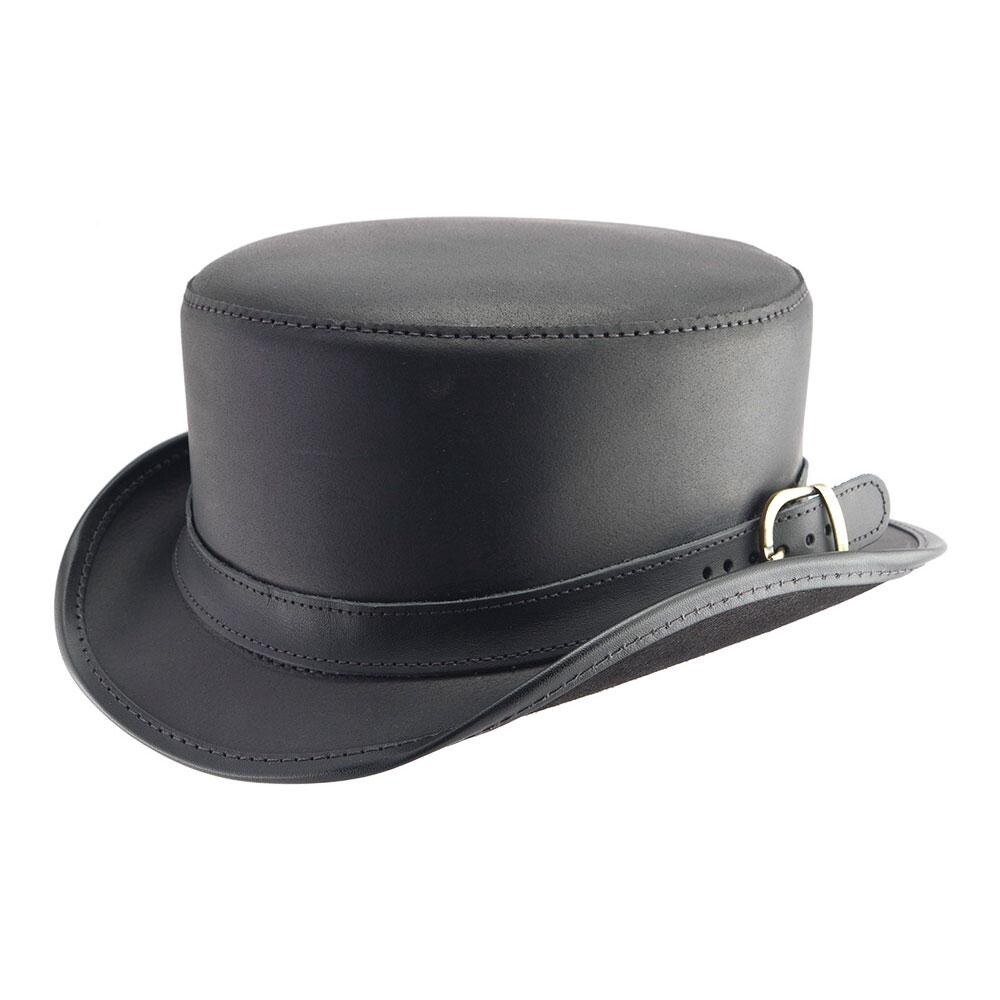 Bromley Leather Top Hat