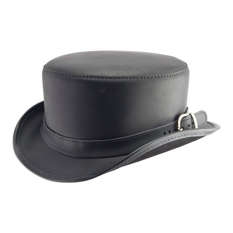 Bromley Leather Top Hat