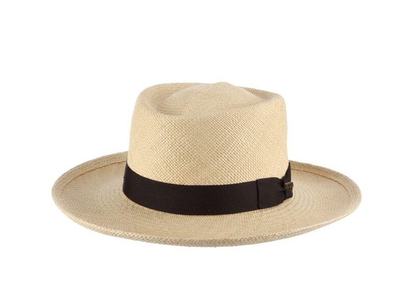 Orleans Handwoven Panama Gambler Hat