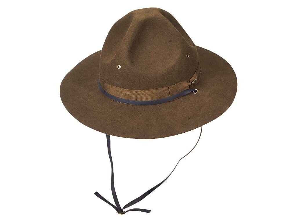 Pepperell Wool Felt Campaign Hat