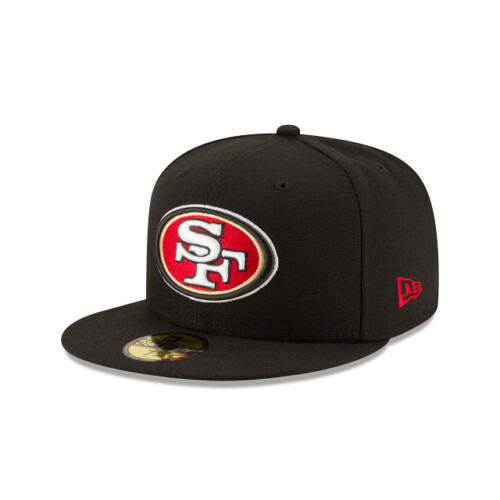 San Francisco 49ers Fitted Cap - Black