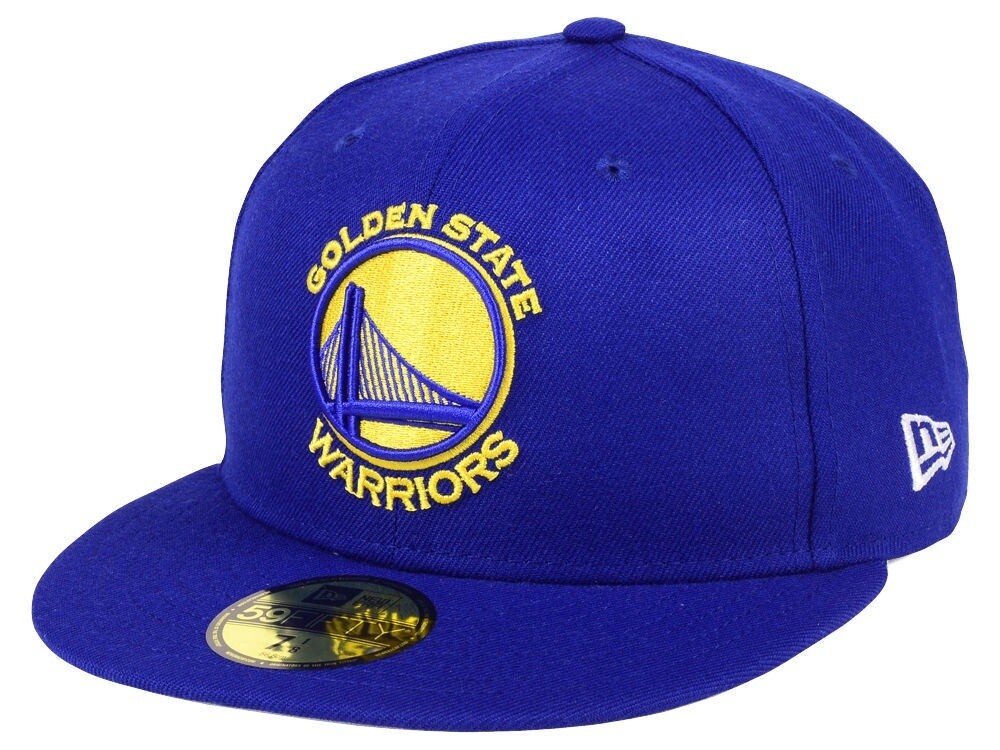 Golden State Warriors New Era 59FIFTY Fitted Hat - Royal Blue