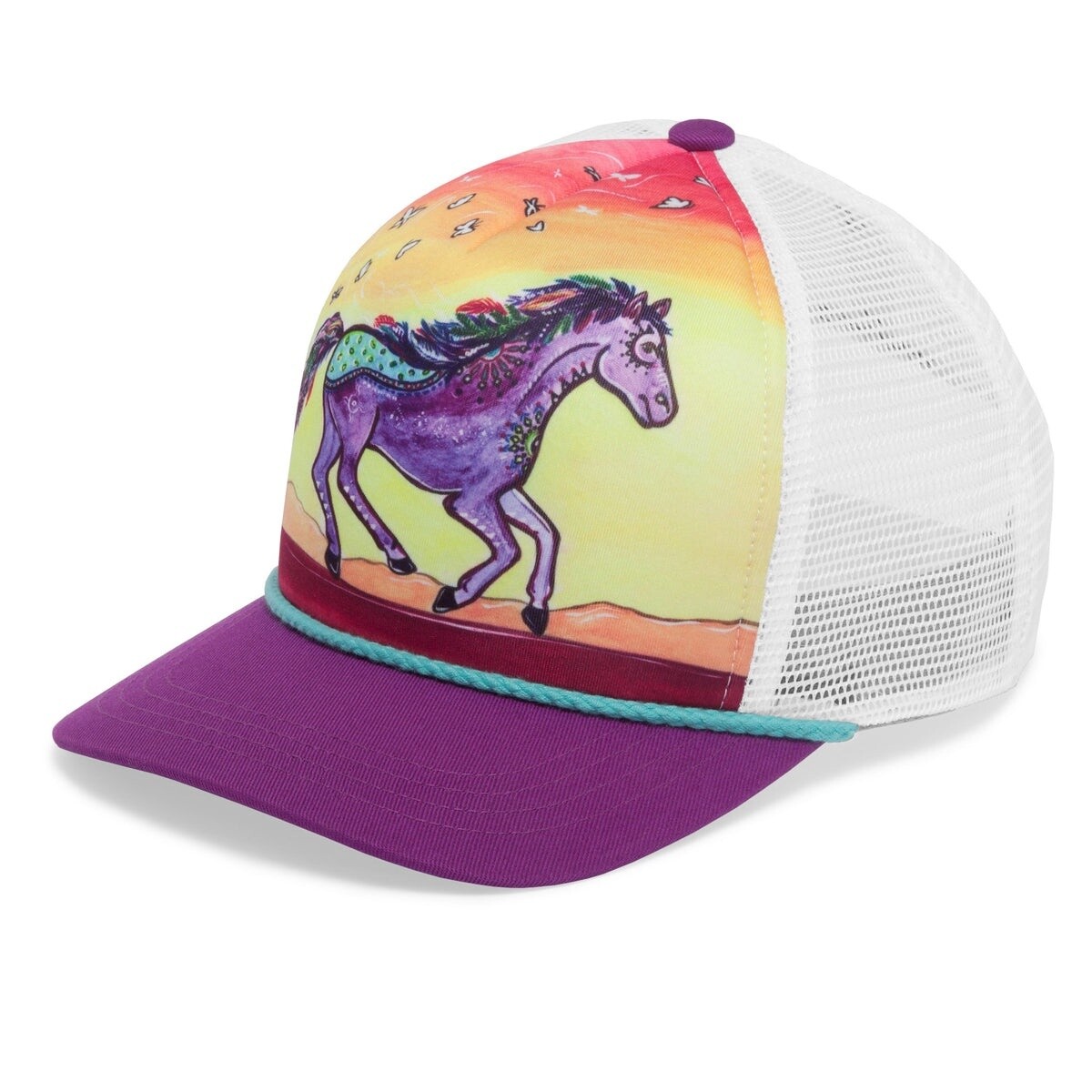 Kid&#39;s Horse Feather Cooling Trucker