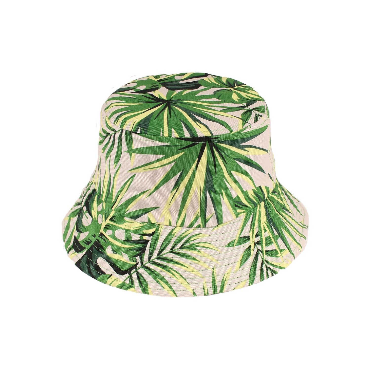 Tropical Leaves Bucket Hat, Size: O/S