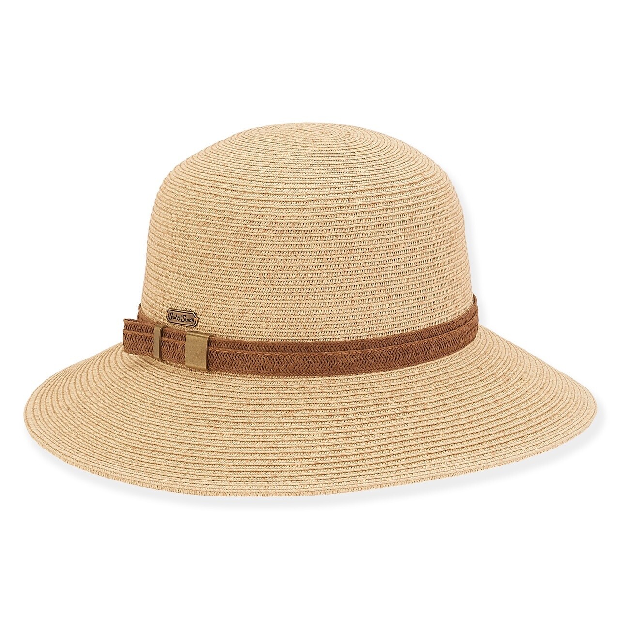 HH2636 Paper Braid Bucket Hat, Size: O/S, Colour: Natural