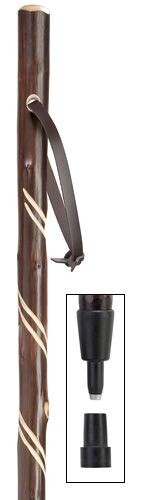 Chestnut Twist Double Spiral Hiking Staff