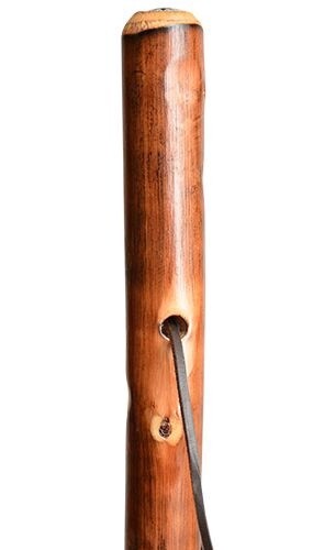 Natural Straight Hiking Staff w/ Compass