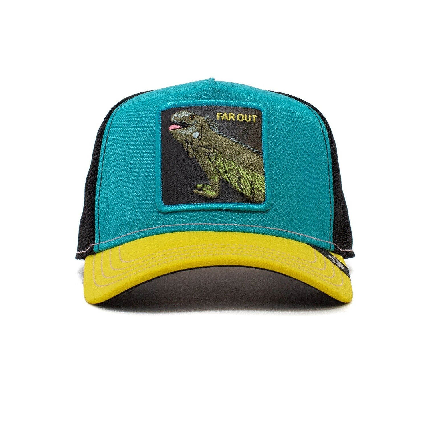 Iguana Party &quot;Far Out&quot; Animal Farm Snapback Trucker