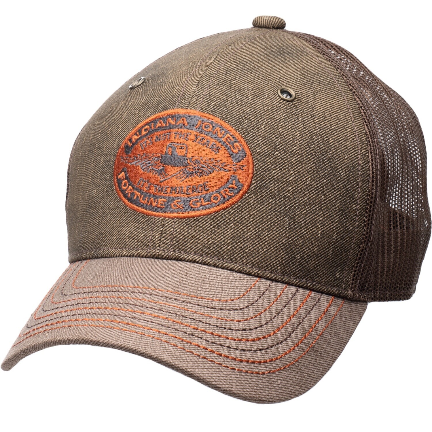Warrior Structured Timber Cloth Baseball Cap, Size: O/S, Colour: Brown