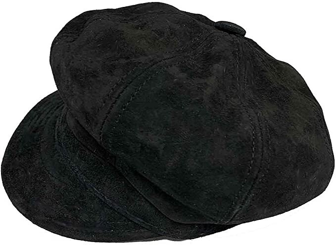Suede Spitfire, Size: Small, Colour: Black