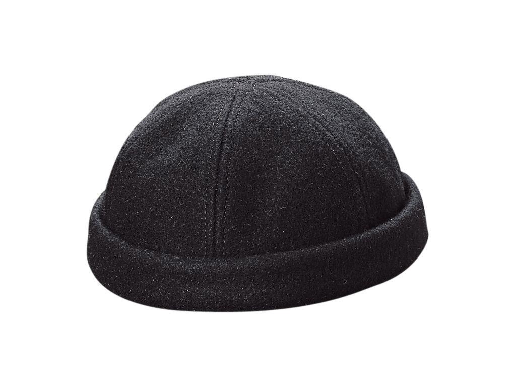 Philadelphia Melton Wool Watchcap, Size: S/M, Colour: Black