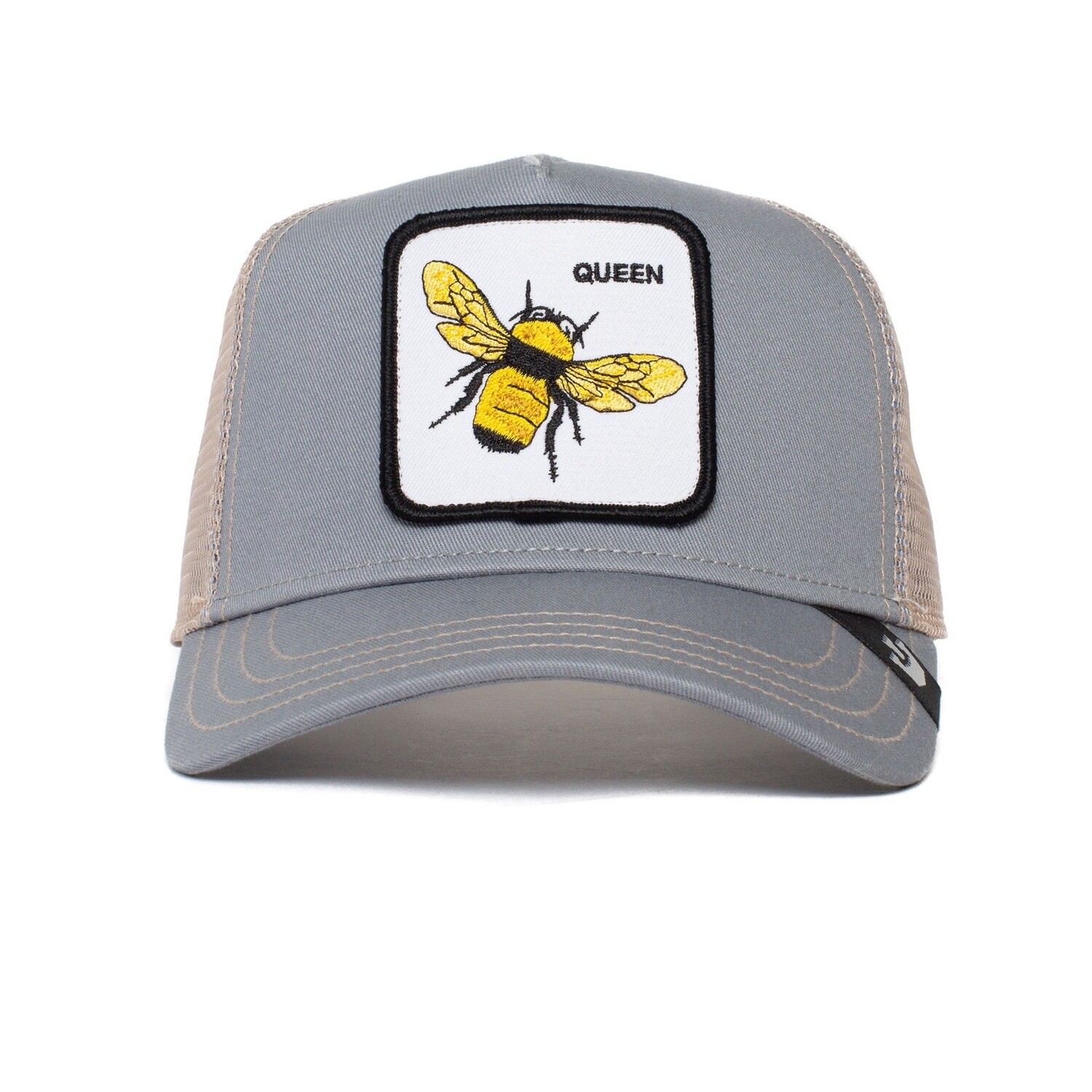 The Queen Bee Animal Farm Snpaback Trucker - Slate