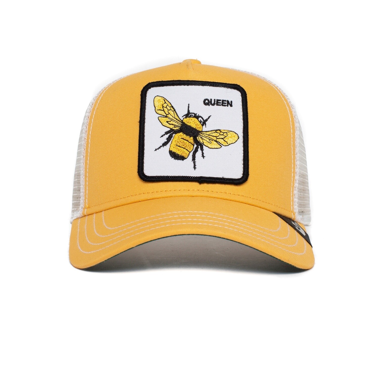 The Queen Bee Animal Farm Snpaback Trucker - Yellow