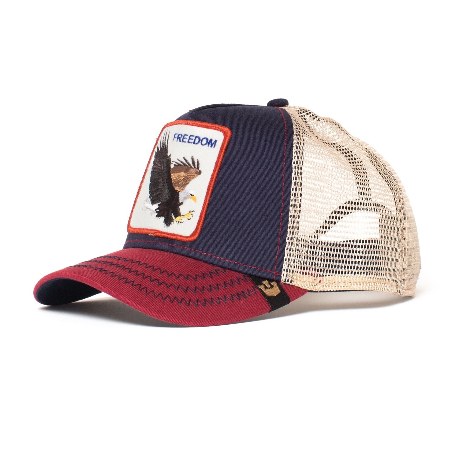 The Freedom &quot;Eagle&quot; Animal Farm Snapback Trucker - Indigo