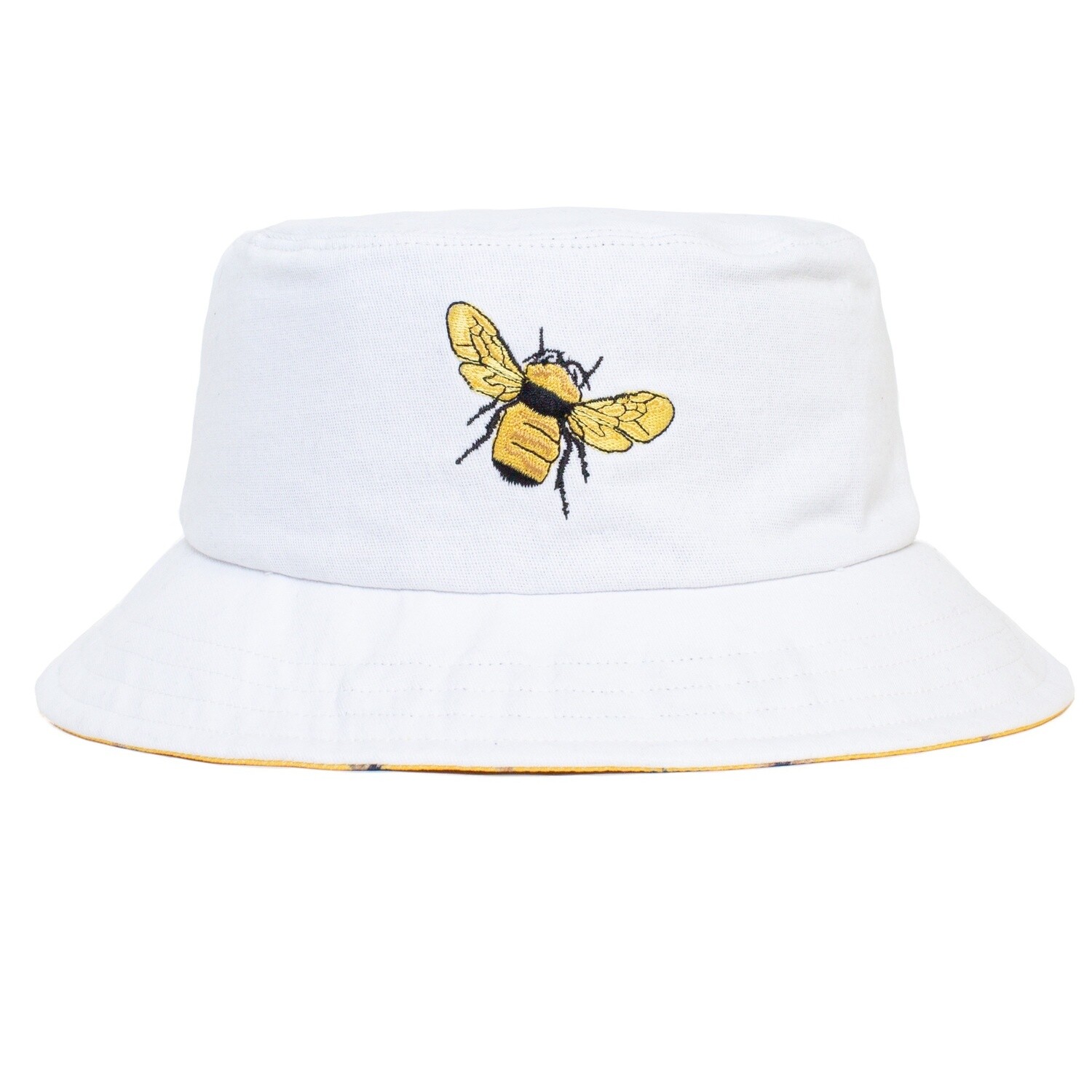 Queen &quot;Bee&quot; Flex Bucket | White, Size: Small/Medium