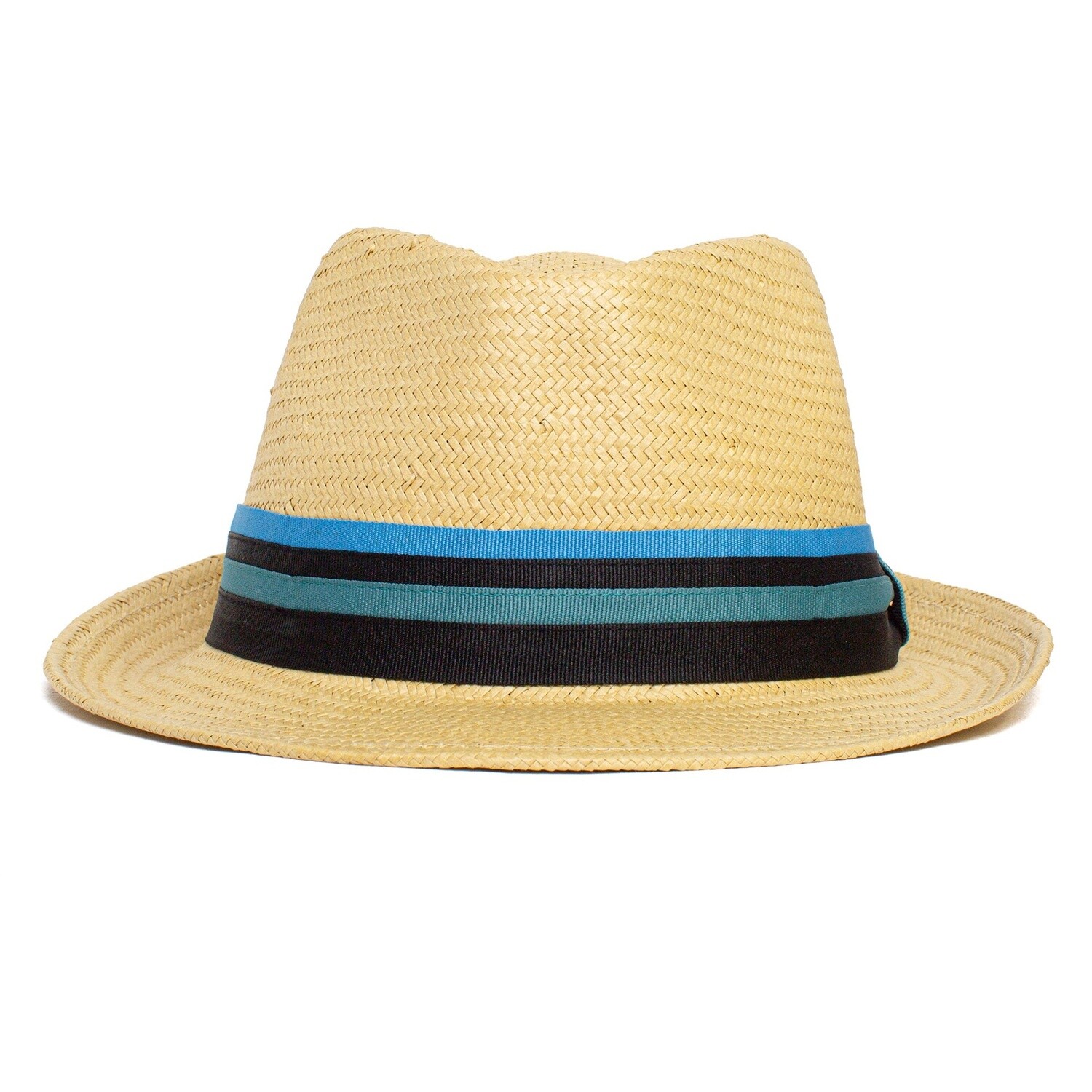 Para Mi Paper Straw Narrow Brim Fedora | Natural, Size: Medium