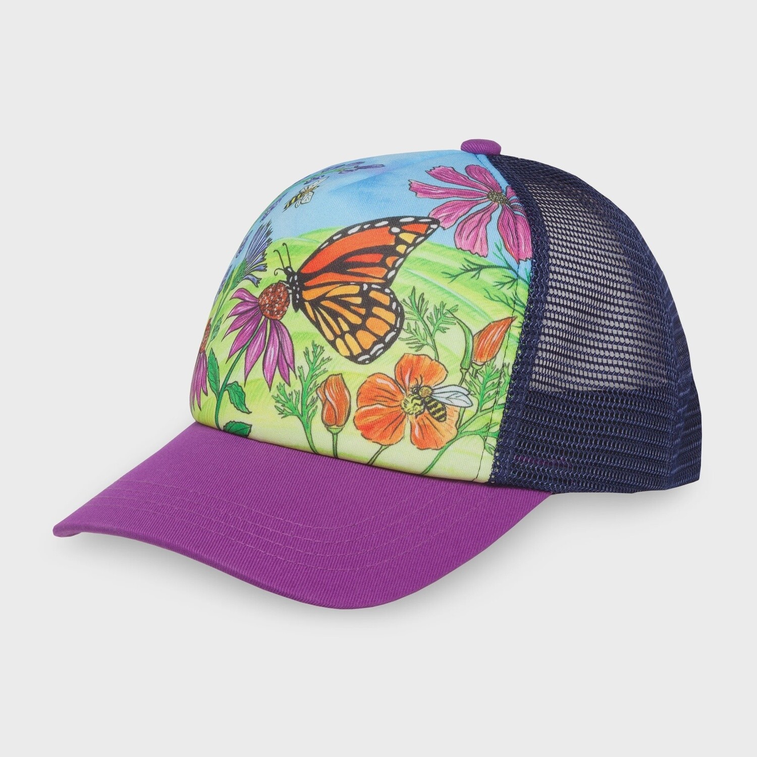 Kid&#39;s Butterfly and Bees Trucker