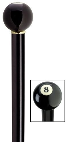 Eight Ball Cane