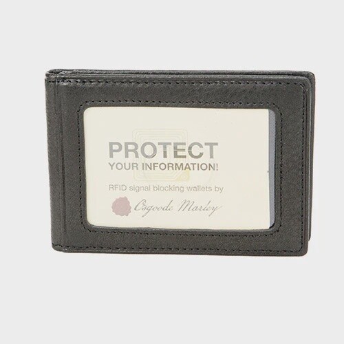 1210 | RFID Inside Money Clip, Colour: Black
