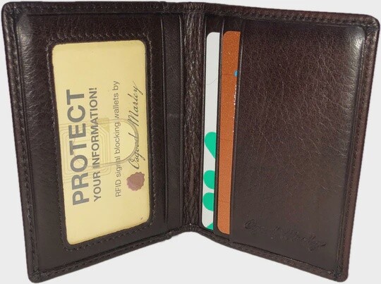 1215 | RFID Double ID Card Case, Colour: Black