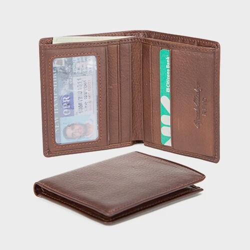 1216 | RFID Bi-fold Wallet, Colour: Black