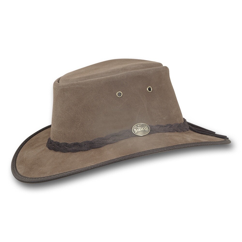 1061 Foldaway Cattle Suede, Colour: Vintage Brown, Size: Small