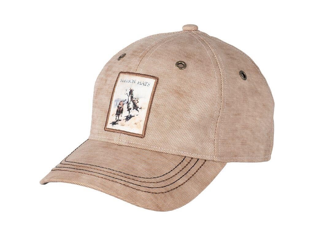 Wild West Stetson Antique Washed Baseball Cap