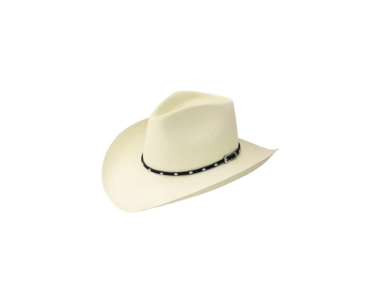 Diamond Jim 8X Straw Hat, Size: 7