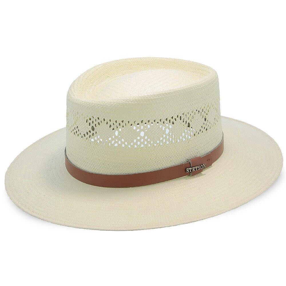 Brentwood Shantung Straw Outback Hat, Size: Small