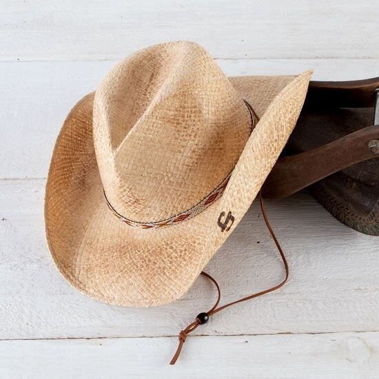 Riverview Natural Raffia Hat, Size: Small