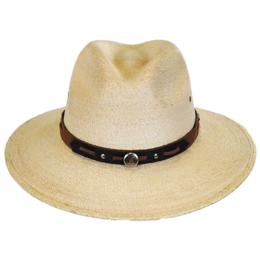 Chambers Palm Leaf Straw Outback Hat, Size: Small
