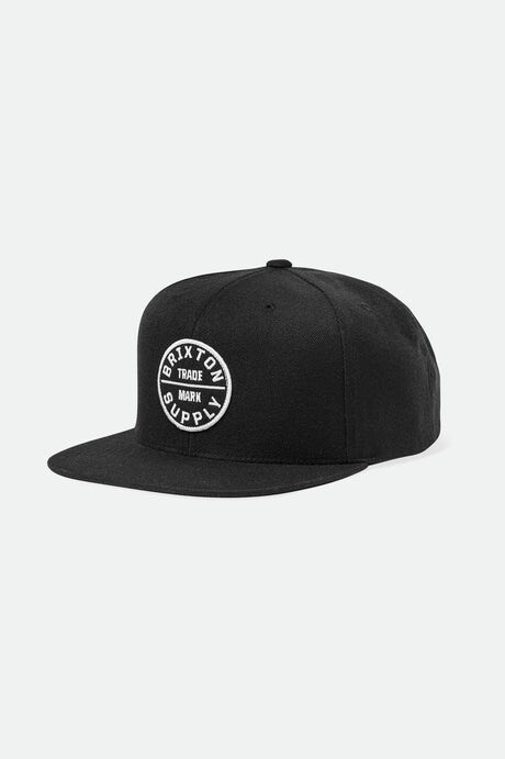 Oath III Snapback Baseball Cap, Size: O/S, Colour: Black