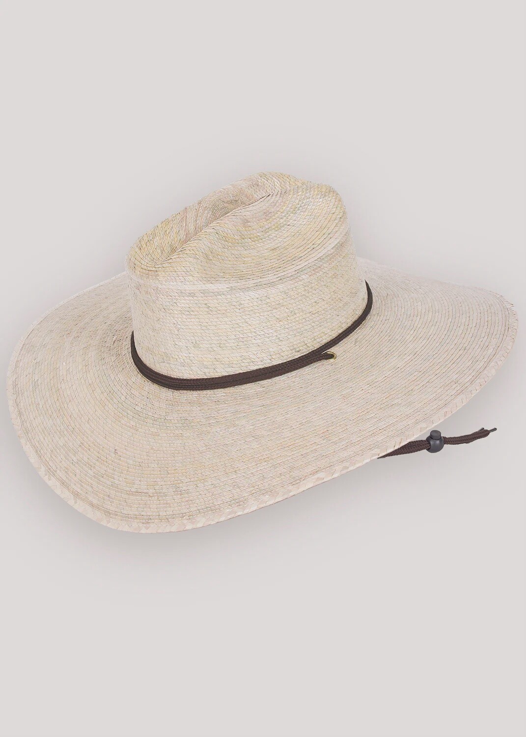 Lifeguard Wide Brim Light Palm Straw, Size: S/M