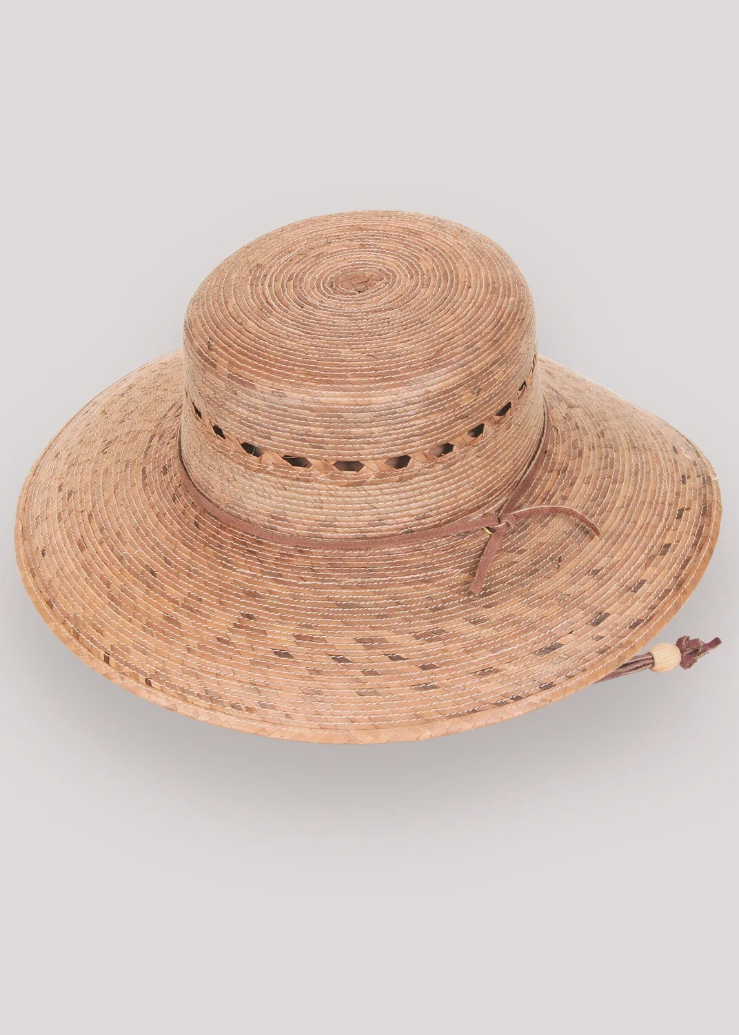 Rockport Lattice - Vented Natural Palm Straw, Size: O/S