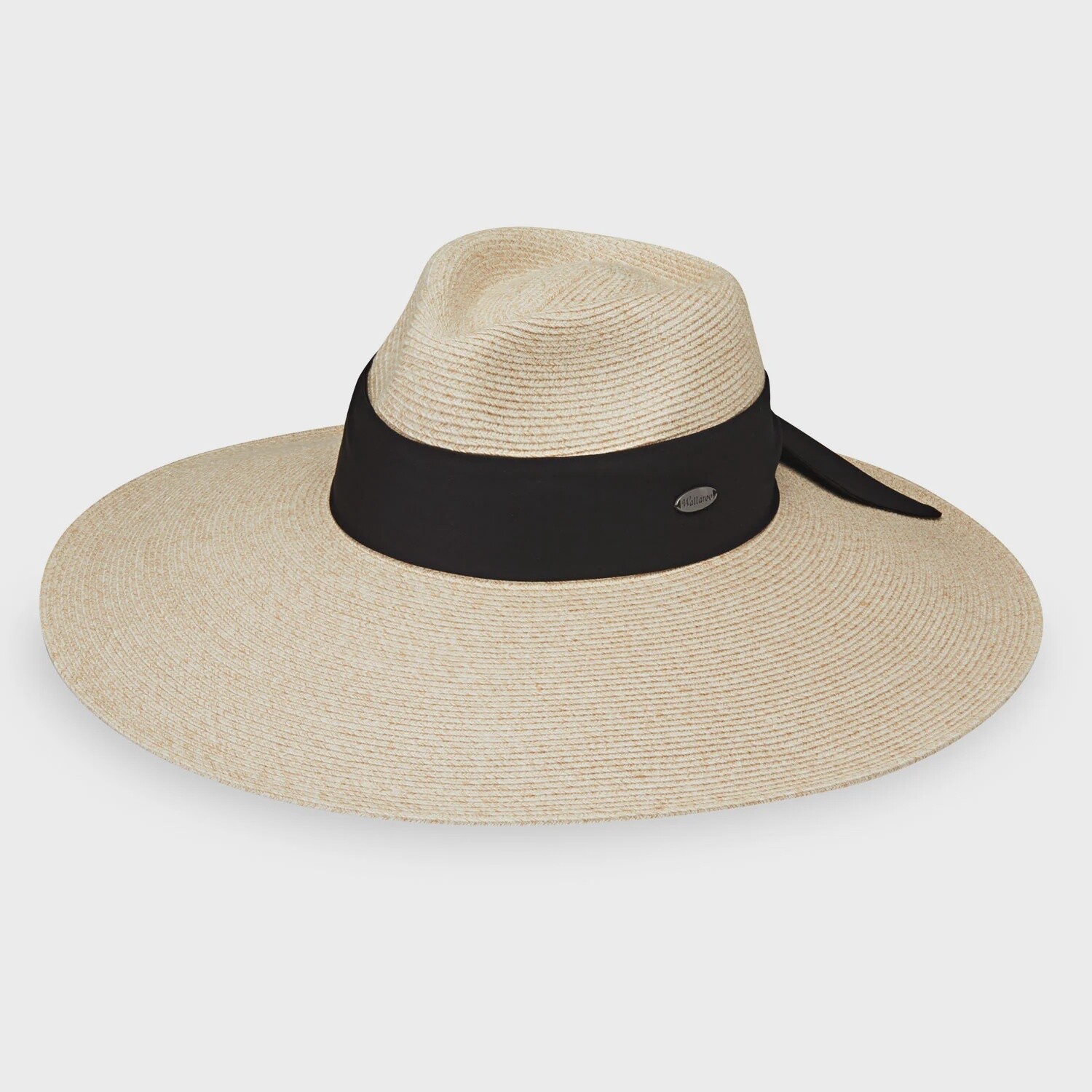 Elise, Colour: White Beige w/ Black Scarf