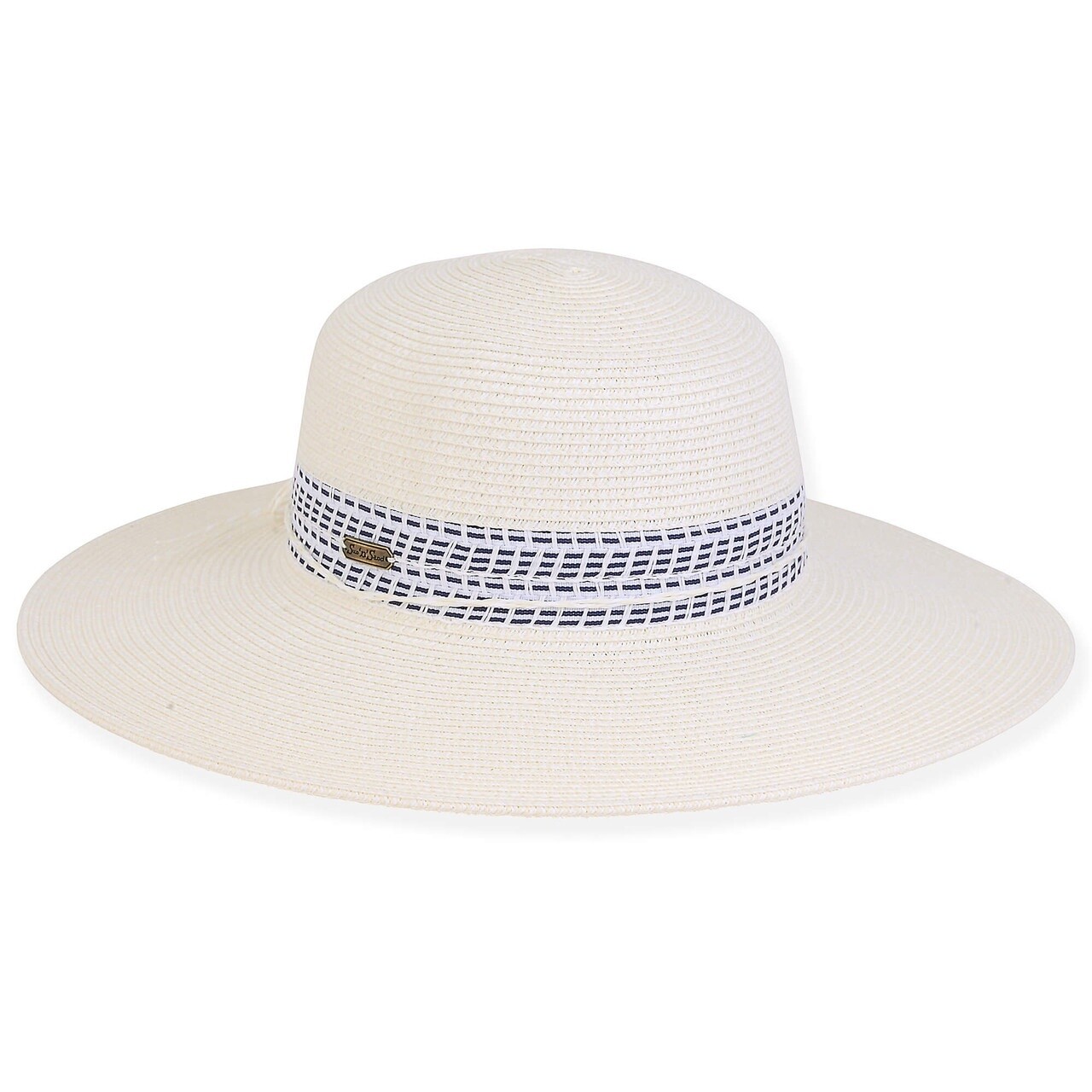 Himara | Women&#39;s Paper Braid Floppy Hat | HH2916, Size: O/S, Colour: White