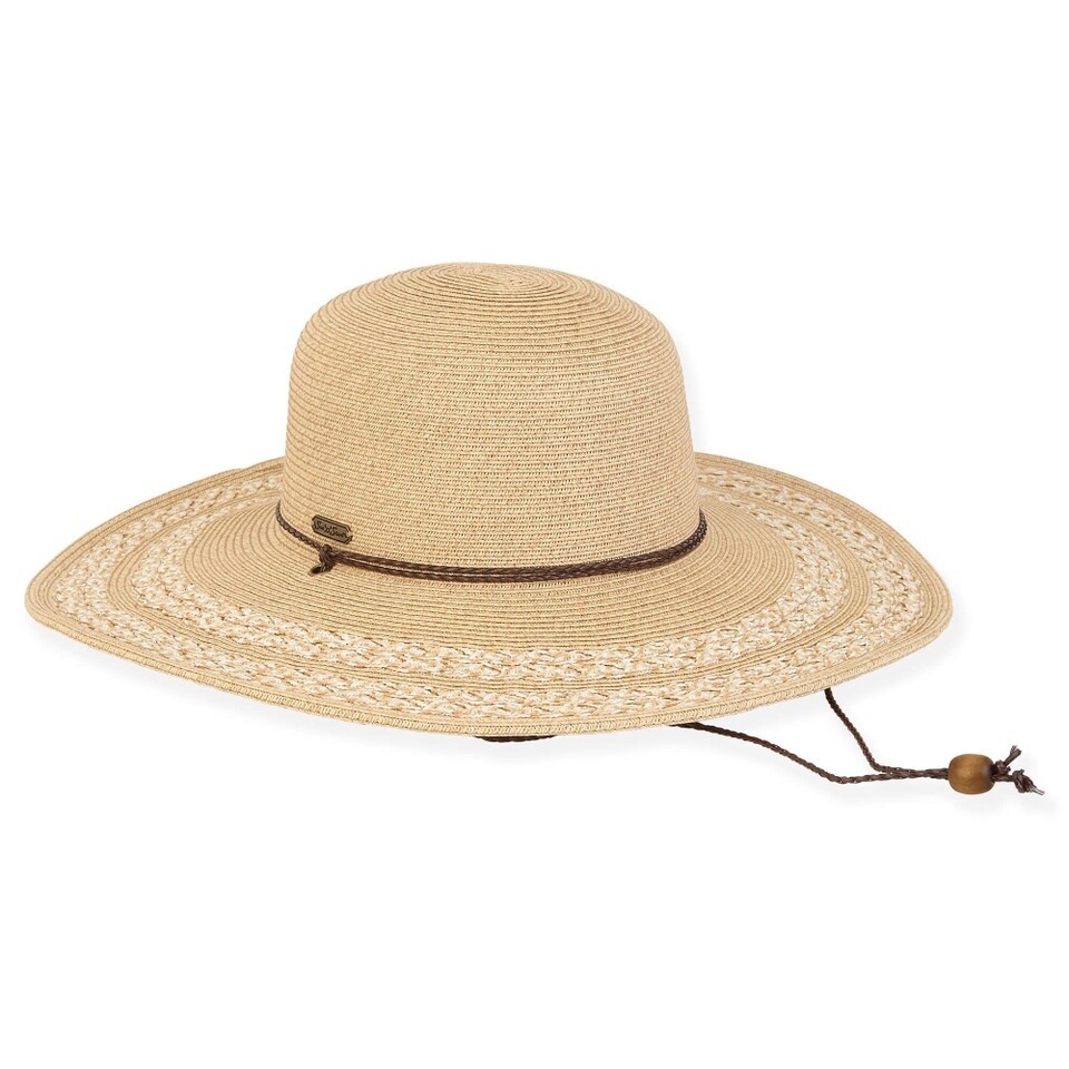 HH2826 Robinsons Paper Braid Floppy Hat, Size: O/S, Colour: Natural A