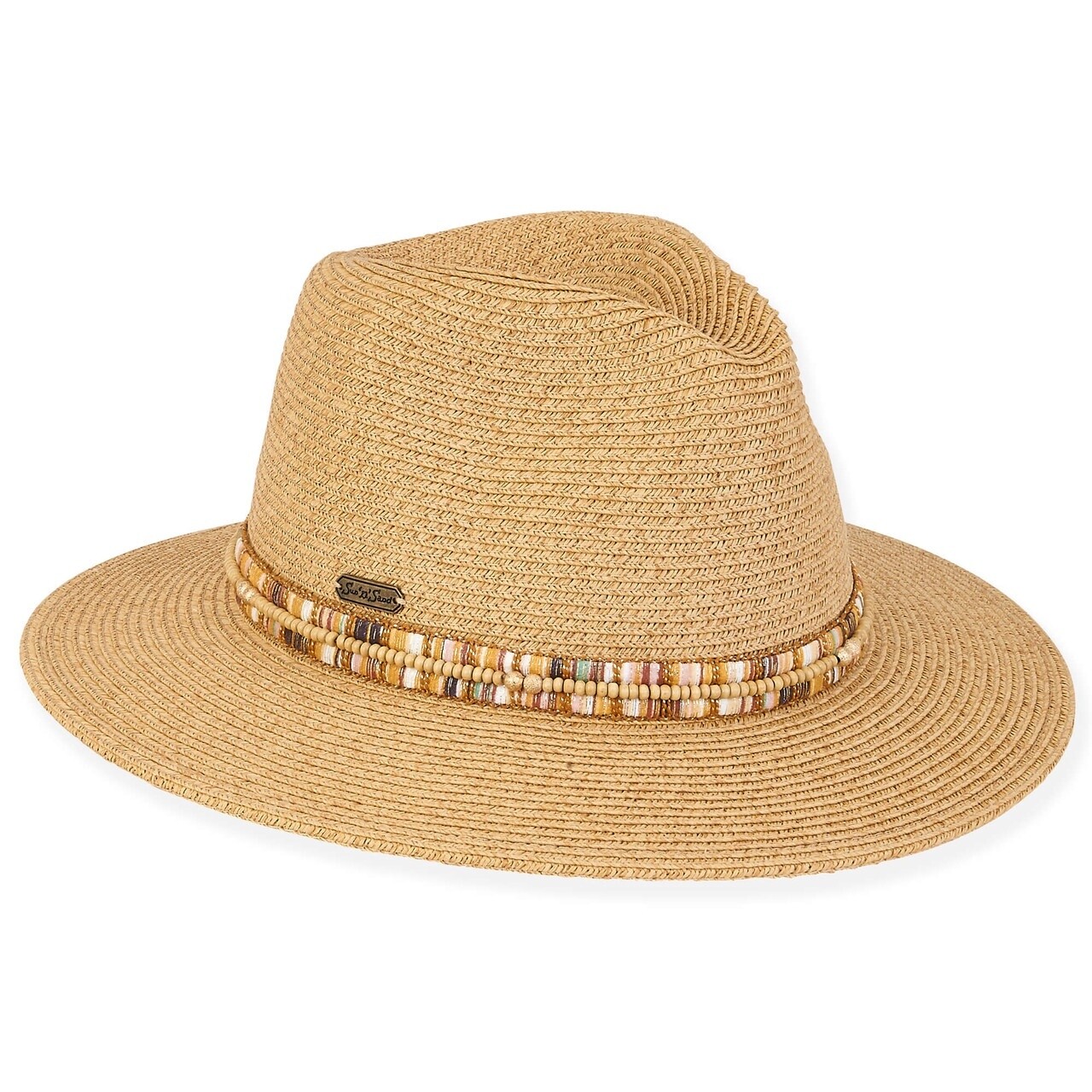 HH2812 | Solana | Women&#39;s Paper Straw Safari Hat, Size: O/S, Colour: Natural A