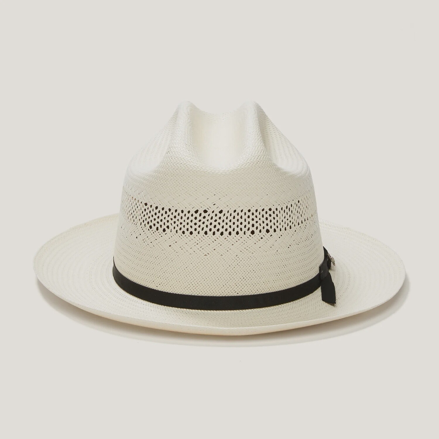 Open Road 5 10X Straw Hat, Size: 7, Colour: N6 Natural/Grey