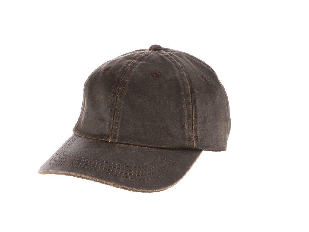 Cedar Weathered Cotton Baseball Cap, Colour: Brown, Size: O/S
