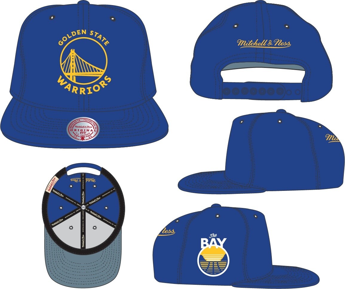 NBA SIDE CORE 2.0 SNAPBACK WARRIORS