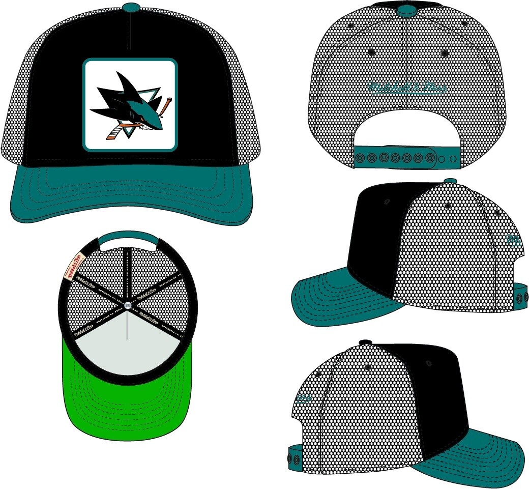 NHL TRUCK IT TRUCKER SHARKS
