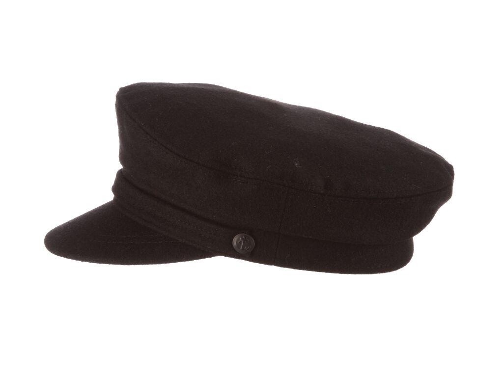 Greek Fisherman Cap - Fiddler - Patras, Colour: Black, Size: 6 3/4