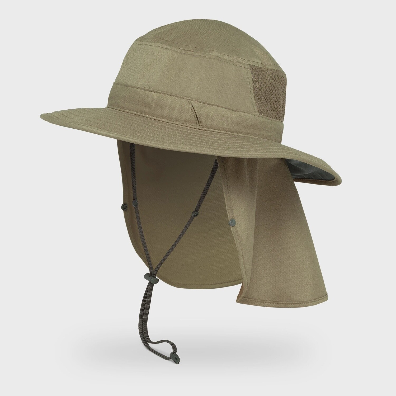 Backdrop Boonie w/ Neck Cape, Colour: Sand, Size: Medium